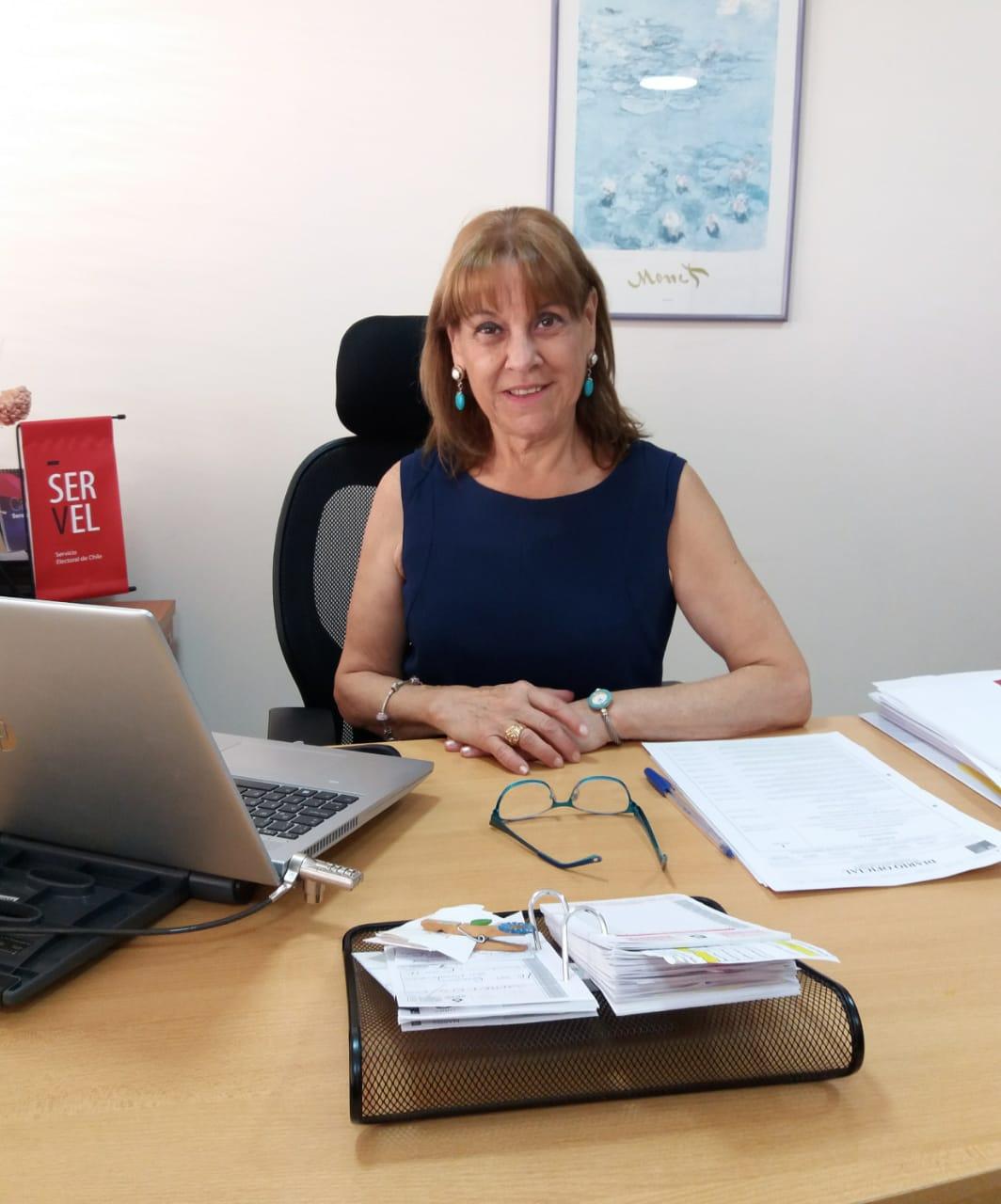 Directora Regional Servel Maria Isabel Baron Cailly