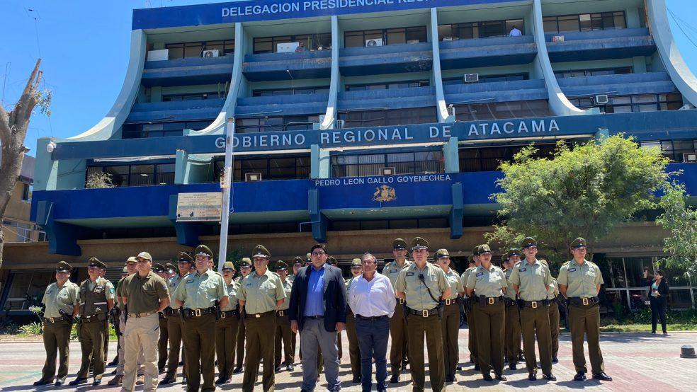 carabineros en Atacama